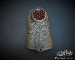 mudguard, aluminum, pre-war, with reflector