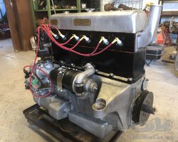 Rebuilt Alvis Speed 20 SC 2.7 engine