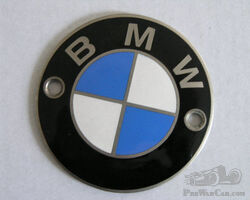 BMW Enameled Badge