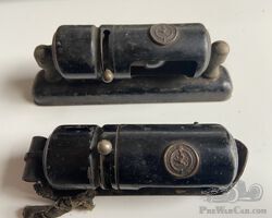 2 x Vintage Lucas Dashboard map Reading Lights