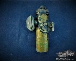 very rare bicycle lamp, battery, brass