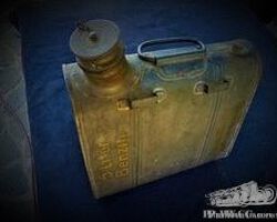 german petrol can 5 liter, new old stock