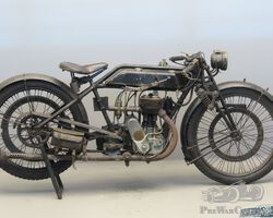1922 Sunbeam “3½ h.p. T.T. Sporting Model“ 492cc side valve frame # 06183 engine # 185/17367