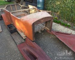 c.1918 Original Alessio of Turin Edwardian Car Bodywork and Parts.