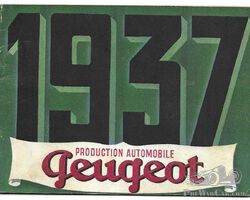 1937 Production automobile Peugeot 201, 302 et 402