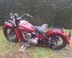 1940 Indian Chief 1200 CAV | Osenat | Automobiles de Collection | March 29, 2021