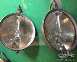 Marchal Trilux (Pair) 26 cm headlights Bugatti, Hispano Suiza, Rolls Royce, Delage D8…