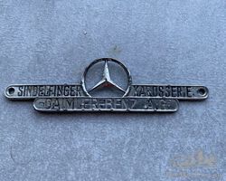 Sindelfingen karosserie body badge -> Mercedes-Benz 320 - 500K - 540K