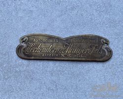body plate : Heckendorn & Mauger Fils
