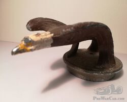 Radiator cap with eagle