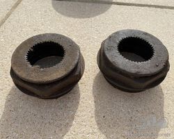 2 RAF wheel nuts