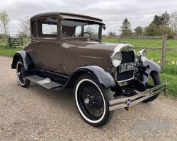 Ford Model A Coupe. [ Type 45A] with Dickey Seat.