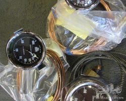 Water & Oil Tempurature gauges - Fully rebuilt original British Jaeger units