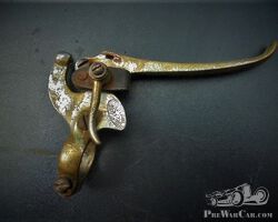 Steering wheel handle, pre-war, for Morgan, Microcar