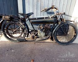 ULTIMA type B, 330cc, 1922, flat tank, belt drive, original condition