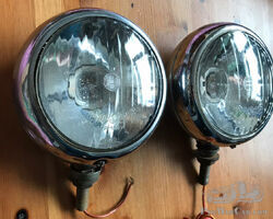 Vintage Bosch 5" Spotlamps LERF28L1Z, Mercedes Benz