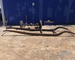 Mercedes SS frame rails