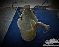 german petrol can 5 liter, new old stock
