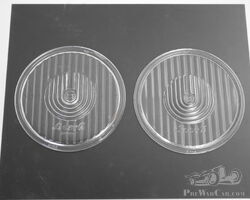 Bosch E120 small headlight lenses