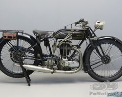 1928 AJS Model K6 349CC 1 Cyl OHV
