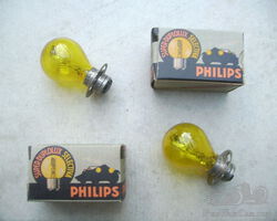 Philips Selectiva Prefocus 6V 35W Yellow bulb