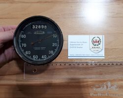 Jaeger Tachometer 80mph (Durchmesser 8 cm)
