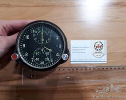Fliegerbord Uhr (Durchmesser 8 cm)