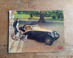 Bugatti Type 57 sales portfolio brochure - SOLD
