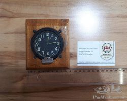 Dashboard Uhr, Frontbedienung (Durchmesser 6 cm)