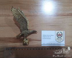 Kühlerfigur Adler (Höhe 13,5 cm, Spannweite 4 cm)