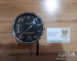 Jaeger Tachometer überholt ( Durchmesser 8 cm)
