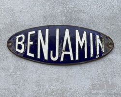 Benjamin badge