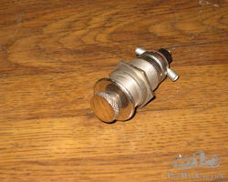 Marchal Nickel Plated Push Switch Molsheim stock Unused
