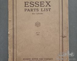1926 Essex Parts list