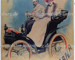 Automobilia Ladenburg - Spring Auction May 7 & 8, 2021 | Original FIAT poster
