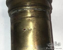 Small brass radiator cap and neck