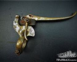 Steering wheel handle, pre-war, for Morgan, Microcar