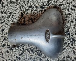 Ornamental piece exhaust pipe Ford