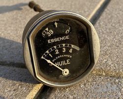 jaeger gauge (oil + fuel)