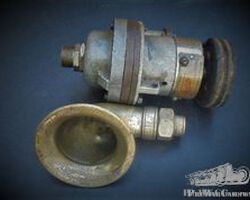 Pre-war engine flywheel compressor horn