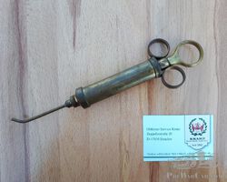 Ölspritze aus Messing (Edwaridan)