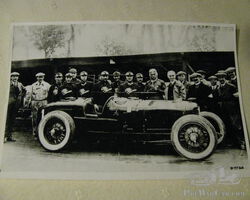 1 Press Photo Alfa Romeo P2 at Monza 1924.