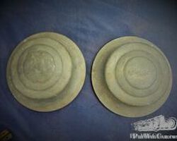 Amilcar 2 hubcaps