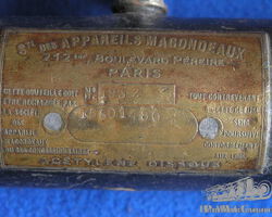 Magondeaux Acetylene Tank
