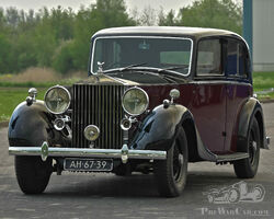 1938 Rolls Royce Phantom 3 Park Ward Saloon