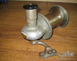 Cowey Motor Horn Nickle Plated and Complete Working Well