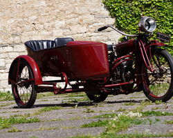 1920 Indian Powerplus 998cc 2 cyl. sv, 2 seat Side Car