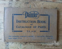 Daimler 'Instruction book & Catalogue of Parts'