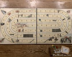 1890's Wheeling Cycling Board Game by J. Jaques & Son - London