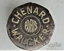 chenard walker hub cap